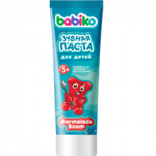 BABIKO KIDS STORY Зубная паста 5+ Мармеладный бум 75мл,